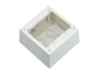 Panduit JBP2DWH Pan-way Power Rated Surface Mount Outlet Box