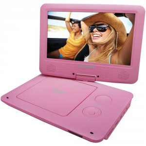 Sylvania SDVD9020B-PINK (r) Sdvd9020b-pink 9 Portable Dvd Player With 