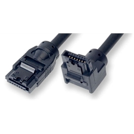 Link LD-SATA3L-1M Cable Ld-sata3l-1m 1meter Sata 6gbs Left Angle Black