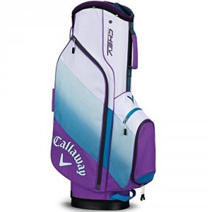 Callaway 5118005 Chev Cart Bag - Violettealwhite