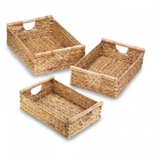 Accent 10017946 Water Hyacinth Nesting Basket Set