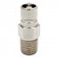 Scepter 7372 Nissantohatsu 14 Npt Chrome Plated Brass Male Tank Fittin