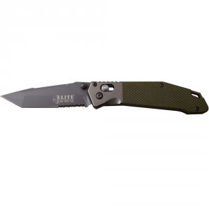 Evolution ET-1027GN Elite Tactical Evolution Folder 3.5 In Comboedge E