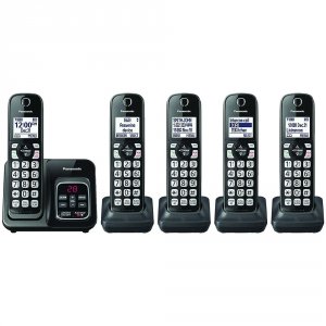 Panasonic RA47363 Expandable Cordless Phone With Call Block  Answering