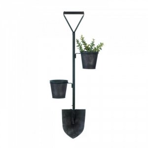 Summerfield 10018419 Flower Pot Shovel Wall Decor