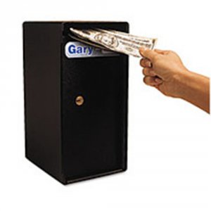 Fire MS1206 Theft-resistant Compact Cash Trim Safe With Cash Drop Slot