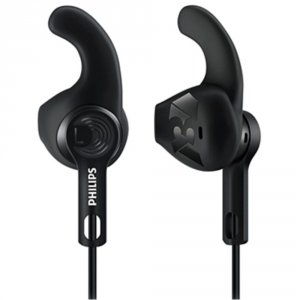 Philips SHQ1300BK Actionfit Wired Sports Earphones - Black