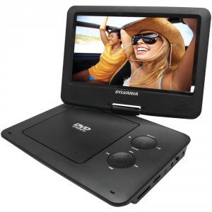 Sylvania RA33501 9quot; Portable Dvd Players With 5-hour Battery (blac