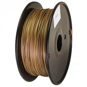 Foxsmart 50172 (tm)  1.75mm Metallic 3d Printer Filament, .5kg (brass)