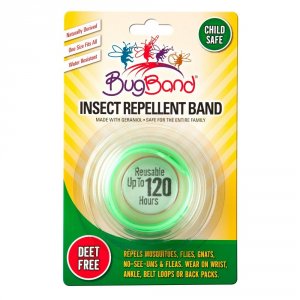 Bugband 88200 Insect Repellent Wristband Green (case Of 12)