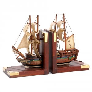 Accent D1297 Sailing Schooner Bookends 10001297