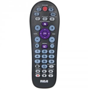 Rca RCR413BHE (r)  4-device Big Button Universal Remote With Streaming