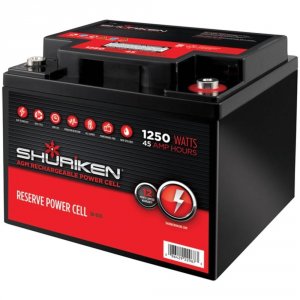 Shuriken SK-BT45 (r) Sk-bt45 Reserve Power Cell Agm 12-volt Starting B