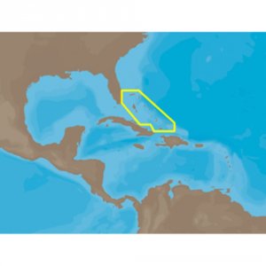 C-map NA-C306 C-CARD Nt+ Na-c306 - The Bahamas - C-card