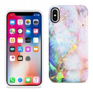 Apple DTPU09-IPHONEXMX Reiko Iphone X Streak Marble Iphone Cover In Mi