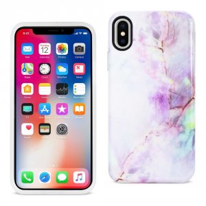 Apple DTPU09-IPHONEXPP Reiko Iphone X Streak Marble Iphone Cover In Pu