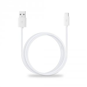 Fone DC20-TYPECWH Reiko Micro Type C Usb Data Cable 3.3 Inches In Whit