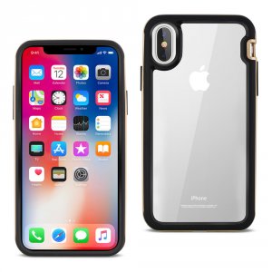 Apple PTPU01-IPHONEXCLGD Reiko Iphone X Hard Transparent Plastic Tpu C