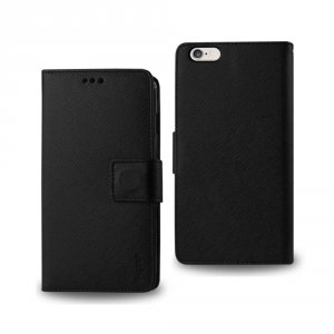 Apple FC22-IPHONE6SBK Reiko Iphone 6 Plus 6s Plus 3-in-1 Wallet Case I