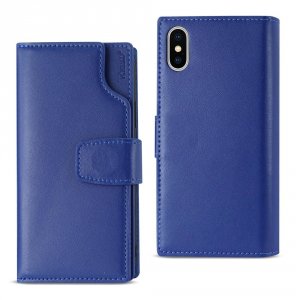 Apple GLFC02-IPHONEXUTM Reiko Iphone X Genuine Leather Wallet Case Wit