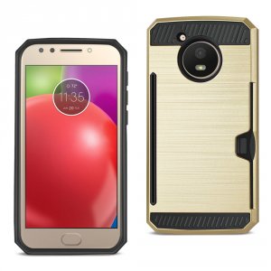 Motorola SPWC01-MOTOE4GD Reiko  Moto E4 Active Slim Armor Hybrid Case 