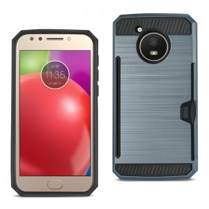 Motorola SPWC01-MOTOE4NV Reiko  Moto E4 Active Slim Armor Hybrid Case 