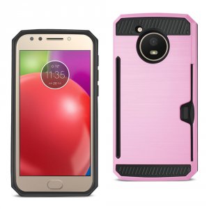 Motorola SPWC01-MOTOE4PK Reiko  Moto E4 Active Slim Armor Hybrid Case 