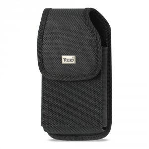 Fone PH02A-613207BK Reiko Vertical Rugged Pouch With Belt Clip In Blac