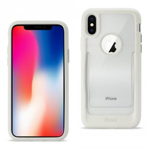 Apple BPC-IPHONEXCLWH Reiko Iphone X Belt Clip Polymer Case In Clear W