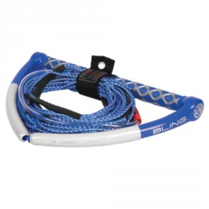 Airhead AHWR-13BL Bling Spectra Wakeboard Rope - 75 5-section - Blue