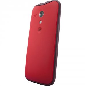 Motorola 89696N Moto Grip Shell For Moto G 1st Gen Red Dark Red