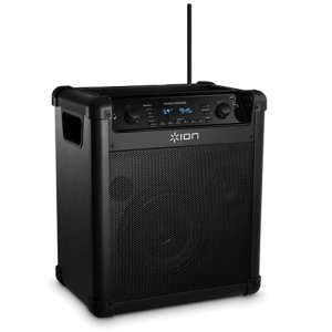 Ion IPA76C Block Rocker Bluetooth Portable Speaker System W3.5mm Input