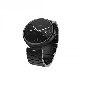 Motorola 00420NARTL Moto 360 1st Gen Smartwatch Dark Metal