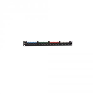 Siemon HD5-24 24-ports Cat 5e 1u Patch Panel Hd5-24