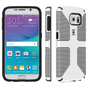 Speck RA50001 Candyshell Grip Case For Samsung Galaxy S 6 (black And S