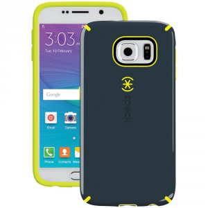 Speck RA50008 Candyshell Case For Samsung Galaxy S 6 (gray And Yellow)