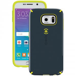 Speck RA50044 Candyshell Case For Samsung Galaxy S 6 (gray And Yellow)