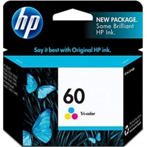 Original Hp D8J70A Hp 60  Tri-color Original Ink Cartridge For Deskjet