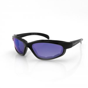 Bobster EFB001SB Fatboy Sunglasses-black Frame With Smoked Lenses