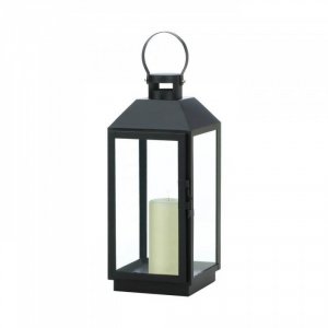 Gallery 10018510 Large Ebony Candle Lantern