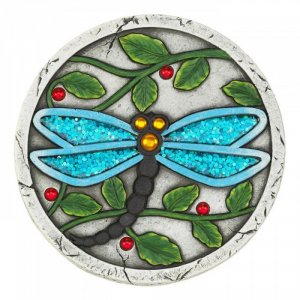 Summerfield 10018534 Blue Dragonfly Garden Stepping Stone