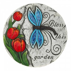 Summerfield 10018536 Bless This Garden Stepping Stone