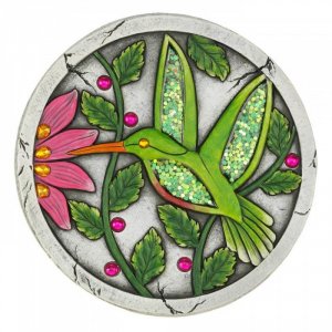 Summerfield 10018537 Green Hummingbird Garden Stepping Stone