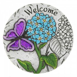 Summerfield 10018542 Welcome Butterfly Garden Stepping Stone