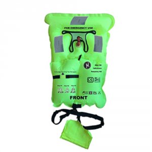 First RBA-100 Micro Inflatable Emergency Vest - Hi-vis Yellow