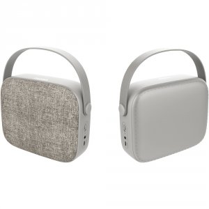 Sylvania RA50116 Portable Bluetooth Retro-design Fabric Speaker (sand)