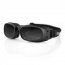 Bobster BPIS01 Piston Goggles, Black Frame, Smoked Lens