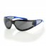 Bobster ESH211 Shield Ii Sunglass, Blue Frame, Smoked Lens