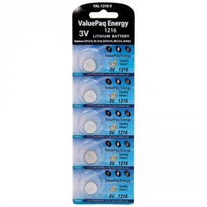 Dantona VAL-1216-5 (r) Val-1216-5 Valuepaq Energy 1216 Lithium Coin Ce