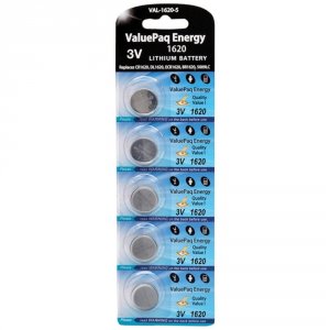 Dantona VAL-1620-5 (r) Val-1620-5 Valuepaq Energy 1620 Lithium Coin Ce